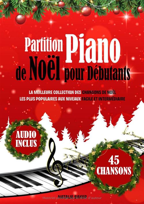 Partitions de Noël Narratik pour piano - Débutant à intermédiaire - 87 pages État correct N/A reconditionné disponible sur Fnac | Dero