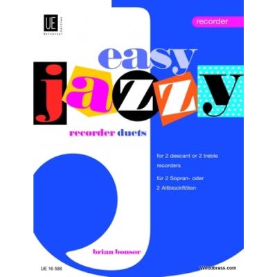 Partitions jazz&blues UNIVERSAL EDITION BONSOR EASY JAZZY RECORDER DUETS, FOR 2 DESCANT OR 2 TREBLE RECORDERS Autres bois État correct reconditionné disponible sur Fnac