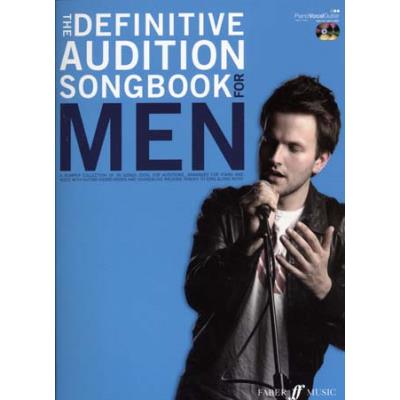 Partitions variété, pop, rock... FABER MUSIC DEFINITIVE AUDITION SONGBOOK FOR MEN + 2 CD - PVG Piano voix guitare État correct reconditionné disponible sur Fnac