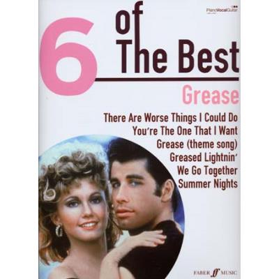 Partitions variété, pop, rock... FABER MUSIC GREASE 6 OF THE BEST - PVG Musique films - comédies musical État correct reconditionné disponible sur Fnac
