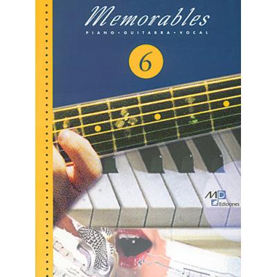 Partitions variété, pop, rock... MUSIC DISTRIBUCION MEMORABLES VOL.6 - PVG Piano voix guitare État correct reconditionné disponible sur Fnac