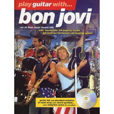Partitions variété, pop, rock... MUSIC SALES BON JOVI - PLAY GUITAR WITH NEW + CD - GUITAR TAB Guitare tablatures État correct - 81,99 € Partitions variété, pop, rock... MUSIC SALES BON JOVI - PLAY GUITAR WITH NEW + CD - GUITAR TAB Guitare tablatures État correct reconditionné disponible sur Fnac