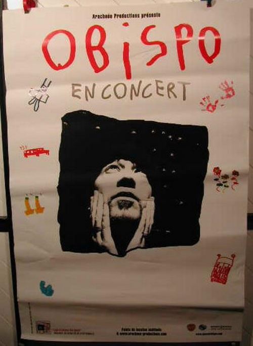 Pascal OBISPO - 80x120 cm - AFFICHE / POSTER État correct reconditionné disponible sur Fnac