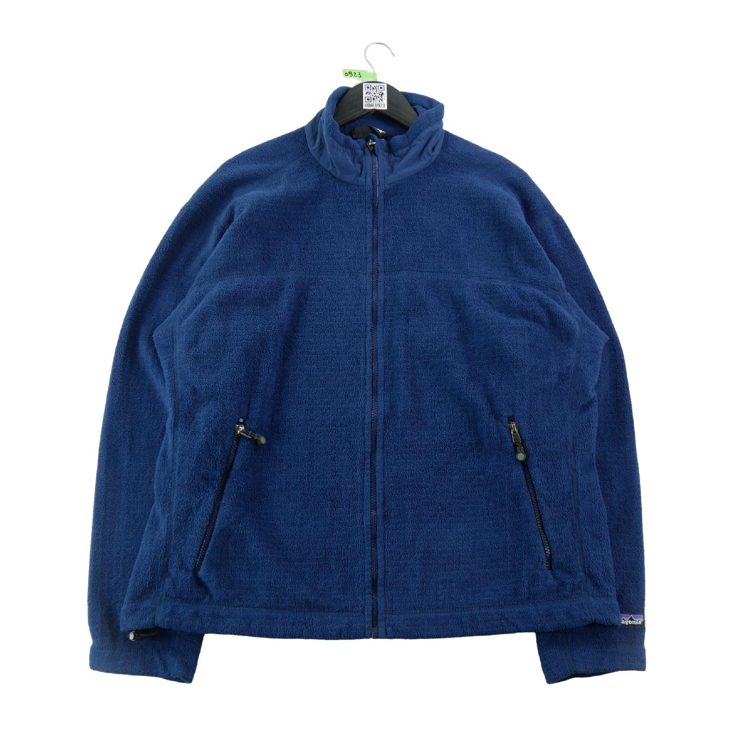Patagonia Veste polaire Micro Synchilla Jacket Coupe droite Homme Taille L Bleu Très bon état Patagonia reconditionné disponible sur Sporteed
