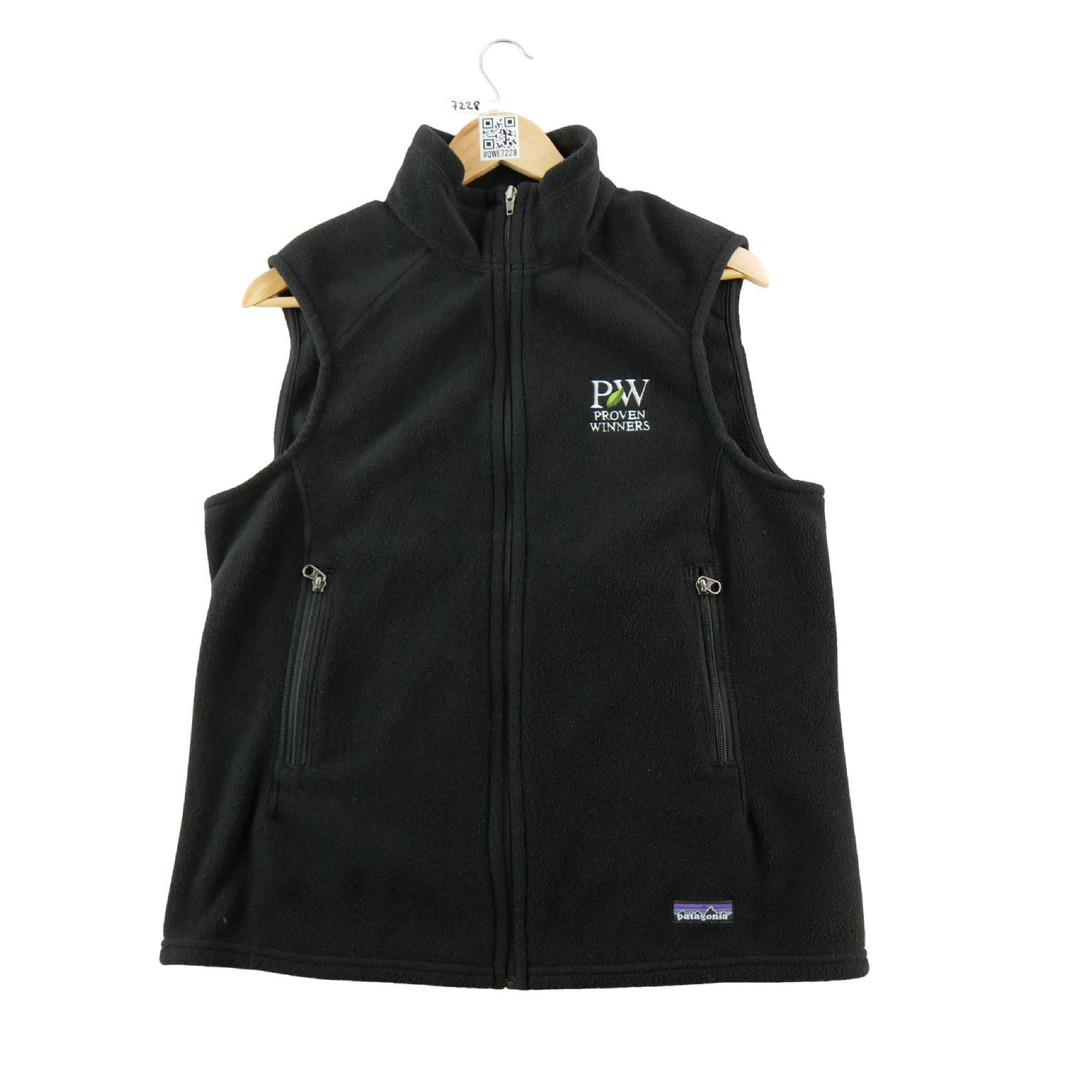 Patagonia Veste polaire Synchilla Gilet sans manches Polaire zippée Femme Taille XL Noir #QWE7228 Très bon état Patagonia reconditionné disponible sur Sporteed