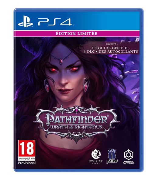 Acheter Pathfinder: Wrath of the Righteous PS4 État correct - 29,71 € Pathfinder: Wrath of the Righteous PS4 État correct Koch Media reconditionné disponible sur Fnac