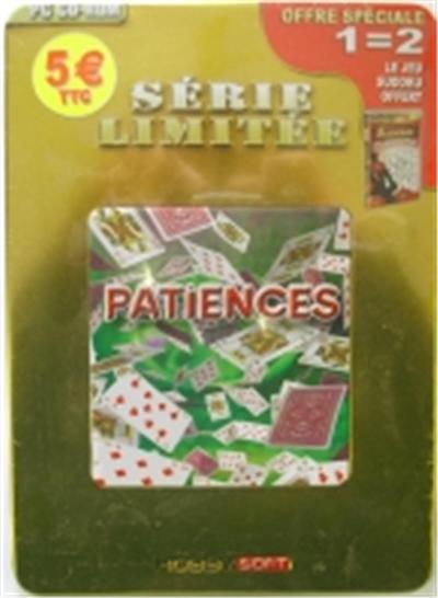 Acheter PATIENCES SL + le jeu sudoku offert - PC État correct - 30,04 € PATIENCES SL + le jeu sudoku offert - PC État correct reconditionné disponible sur Fnac