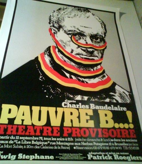 Pauvre B…! Charles Bauldelaire - 60x80 cm - AFFICHE / POSTER État correct N/A reconditionné disponible sur Fnac