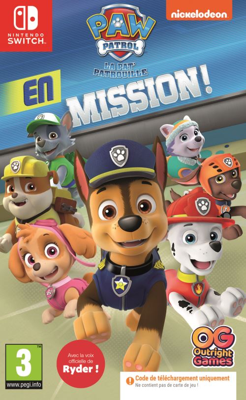 Paw Patrol En Mission Code in a box Nintendo Switch État correct Bandai Namco reconditionné disponible sur Fnac