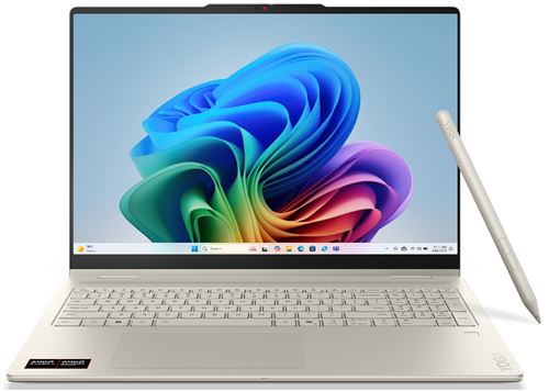 PC 2-en-1 Lenovo Yoga 7 16AGP11 16" OLED 120 Hz Ecran tactile Copilot+PC AMD Ryzen™ AI 7 16 Go RAM 512 Go SSD Gris État correct Lenovo reconditionné disponible sur Fnac