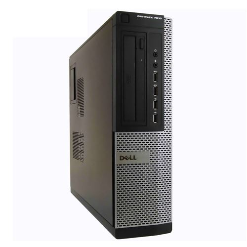 PC Dell Optiplex 7010 DT Core i5-2400 3.10GHz 8Go/240Go SSD Wifi W10 État correct Dell reconditionné disponible sur Fnac