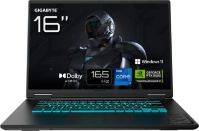 PC Gamer GIGABYTE GAMING A1616" WUXGA 165Hz Intel Core i7 13620H Nvidia GeForce RTX 5050 16 Go RAM DDR5 SSD 1 To Bon état - 899,00 € PC Gamer GIGABYTE GAMING A1616" WUXGA 165Hz Intel Core i7 13620H Nvidia GeForce RTX 5050 16 Go RAM DDR5 SSD 1 To Bon état reconditionné disponible sur Boulanger
