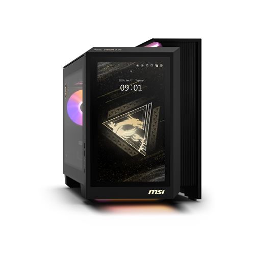 PC Gaming MSI MEG Vision X AI 2NVZ9-021FR avec écran tactile avant Intel® Core™ Ultra 9 64 Go RAM 2 To SSD Nvidia GeForce RTX 5090 Noir État correct MSI reconditionné disponible sur Fnac | Dero