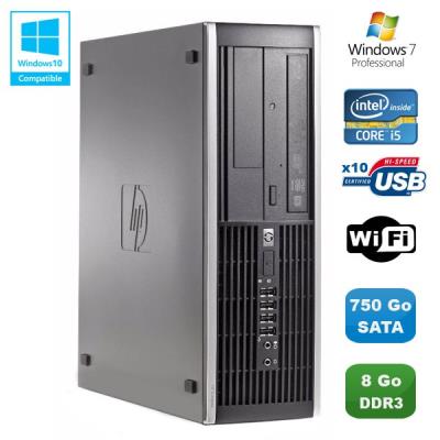 Pc hp compaq elite 8100 sff intel core i5 650 3.2ghz 8go 750go graveur wifi w7 État correct Hewlett-Packard reconditionné disponible sur Fnac