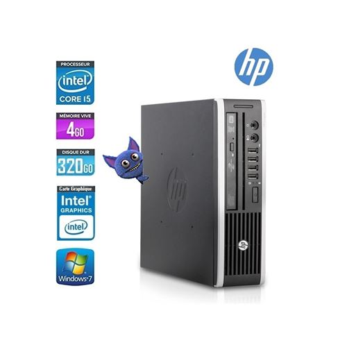 PC hp compaq elite 8200 core i5 2400s 2.5ghz État correct Hewlett-Packard reconditionné disponible sur Fnac