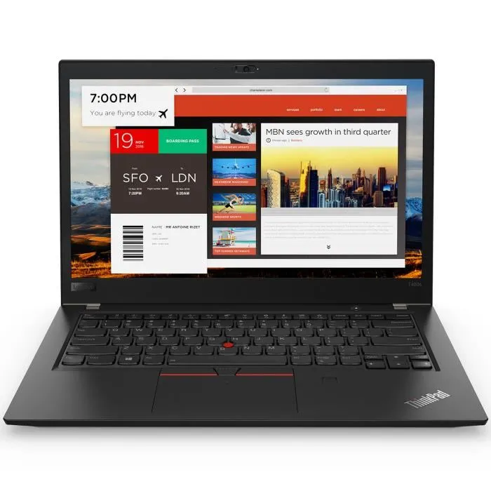 Acheter PC PORTABLE 14 Full HD Lenovo ThinkPad T480s Core i5-8250U - RAM 8Go DDR4 - SSD 256Go - Win 10 Pro Reconditionné - 252,00 € PC PORTABLE 14 Full HD Lenovo ThinkPad T480s Core i5-8250U - RAM 8Go DDR4 - SSD 256Go - Win 10 Pro Reconditionné ThinkPad reconditionné disponible sur Cdiscount Seconde Vie