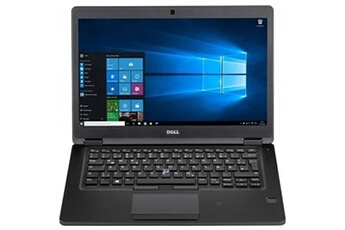 PC Portable 14" Latitude 5480 8Go SSD 256Go Intel Core i5-7300U 2,60GHz Avec Webcam État correct Dell reconditionné disponible sur Darty