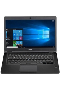 PC Portable 14 Latitude 5480 8Go SSD 256Go Intel Core i5-7300U 2,60GHz Avec Webcam État correct Dell reconditionné disponible sur Darty
