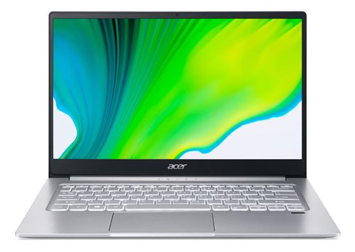 PC portable Acer Swift 3 SF314-42-R8KM AMD Ryzen 7 14" 8 Go RAM 512 Go SSD Argent pur État correct Acer reconditionné disponible sur Fnac