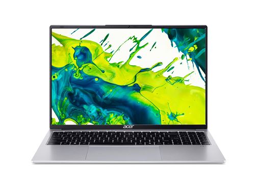 PC portable Acer Swift Lite 16 SFL16-31P-328T 16" WUXGA 60 Hz Intel® Core™ 3 8 Go RAM 512 Go SSD Argent État correct Acer reconditionné disponible sur Fnac