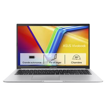 PC portable Asus Vivobook 15 M1502YA BQ653W 15,6 FHD 60Hz AMD Ryzen 7 16 Go RAM 1 To SSD Gris - Excellent état Parfait état Asus reconditionné disponible sur Pixmania