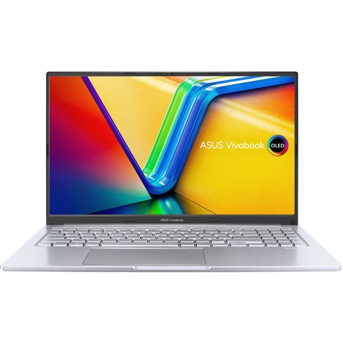 PC portable Asus Vivobook 15 OLED M1505YA 15,6" AMD Ryzen™ 7 16 Go RAM 512 Go SSD Argent État correct Asus reconditionné disponible sur Fnac