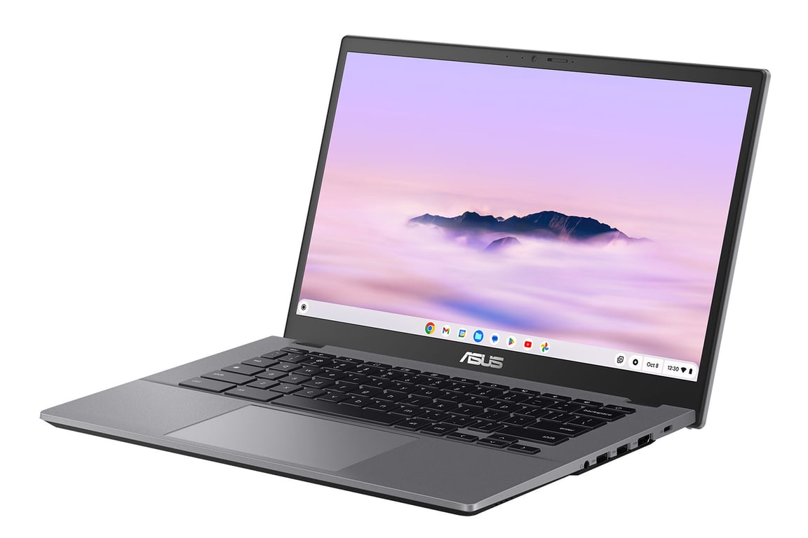 PC Portable : Chromebook Plus CX34 Core i3-1315U (14”) 4.5 GHz, 256 Go, 8 Go, Intel UHD Graphics, Noir - AZERTY - Excellent état Parfait état Asus reconditionné photo 2 | Dero