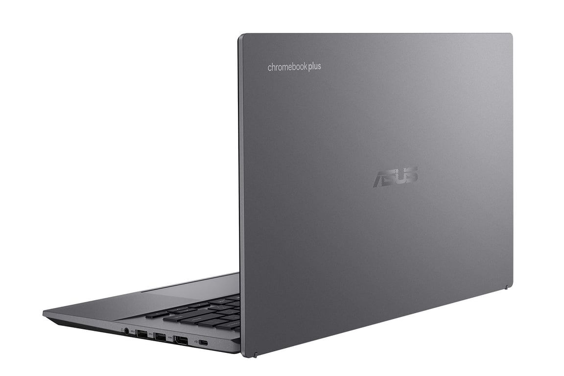 PC Portable : Chromebook Plus CX34 Core i3-1315U (14”) 4.5 GHz, 256 Go, 8 Go, Intel UHD Graphics, Noir - AZERTY - Excellent état Parfait état Asus reconditionné photo 3 | Dero