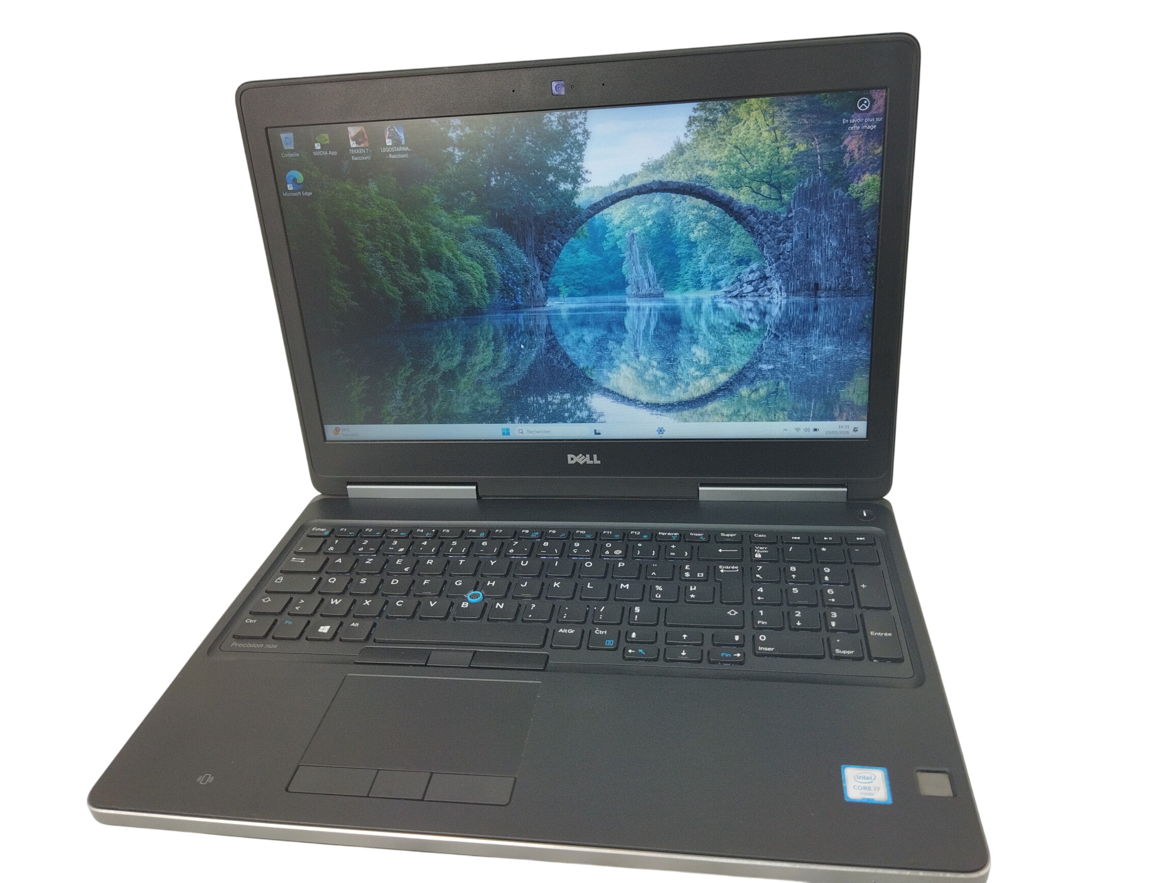 Pc Portable DELL Précision 7520 reconditionné avec 32 Go RAM en très bon état + 2 jeux (Tekken 7 & LEGOSTARWA) installés Très bon état - 484,00 € Pc Portable DELL Précision 7520 reconditionné avec 32 Go RAM en très bon état + 2 jeux (Tekken 7 & LEGOSTARWA) installés Très bon état reconditionné disponible sur Label Emmaüs | Dero