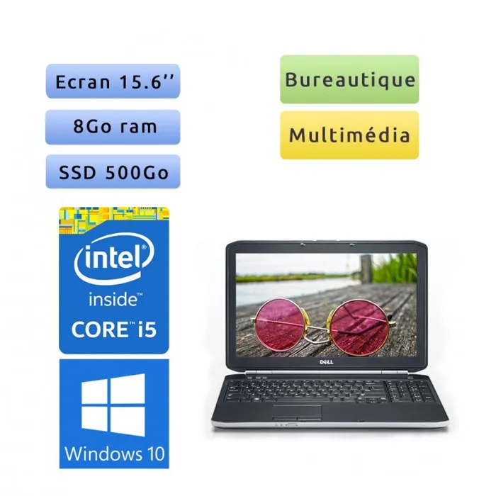 PC portable Dell Windows 10 - i5 8GB 500GB SSD 15.6 - Ordinateur Reconditionné - 519,75 € PC portable Dell Windows 10 - i5 8GB 500GB SSD 15.6 - Ordinateur Reconditionné Dell reconditionné disponible sur Cdiscount Seconde Vie