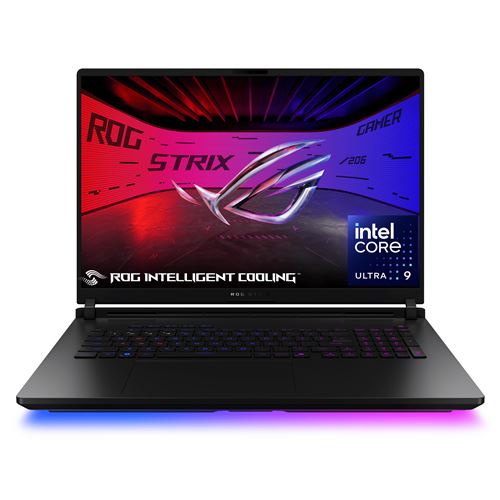PC Portable Gaming Asus ROG SCAR18-G835LX-DRSA082W 18" 2.5K 240 Hz Intel® Core™ Ultra 9 64 Go RAM 4 To SSD Nvidia GeForce RTX 5090 Noir État correct reconditionné disponible sur Fnac