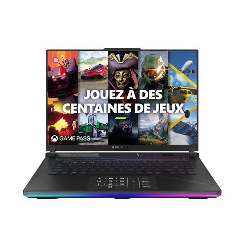 PC Portable Gaming Asus ROG Strix SCAR G634JY-NM048W 16" WUXGA 240Hz Intel Core i9 64 Go RAM 2 To SSD Nvidia GeForce RTX 4090 175W Noir État correct Asus reconditionné disponible sur Fnac