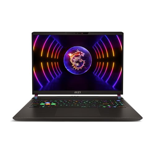 PC portable Gaming MSI Vector GP68HX 13VI-266FR 16" Full HD+ 144 Hz Intel Core i9-13980HX 32 Go RAM 2 To SSD Nvidia GeForce RTX 4090 Noir et Gris État correct MSI reconditionné disponible sur Fnac