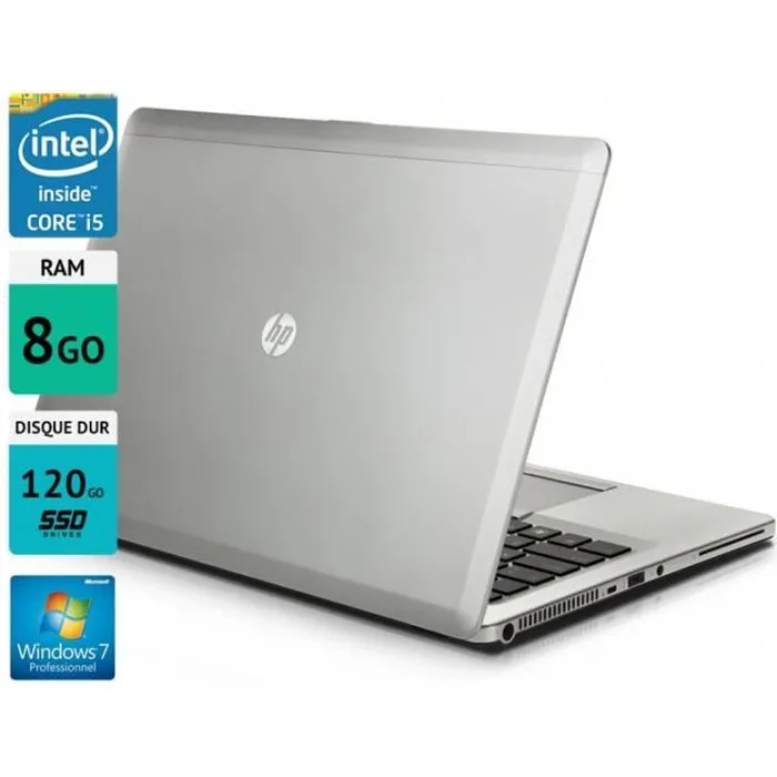 Pc portable HP Elitebook Folio 9470m 14 8GO SSD 120GO Windows 7 gris Reconditionné - 167,44 € Pc portable HP Elitebook Folio 9470m 14 8GO SSD 120GO Windows 7 gris Reconditionné Hewlett-Packard reconditionné disponible sur Cdiscount Seconde Vie