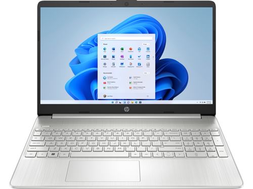 PC portable HP Laptop 15s-fq5025nf 15,6" Full HD Intel® Core™ i5-1235U 16 Go RAM 512 Go SSD Argent naturel État correct Hewlett-Packard reconditionné disponible sur Fnac
