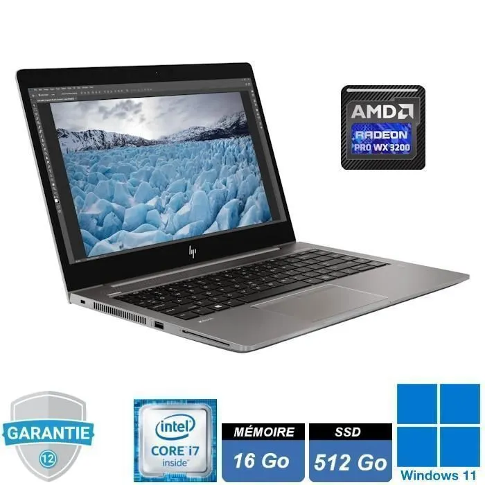 PC portable - HP - Zbook- 14u Gen6 - 14 - i7-8565U - RAM 16Go - SSD 512Go - Radeon WX3200 - Windows 11 Pro Reconditionné Hewlett-Packard reconditionné disponible sur Cdiscount Seconde Vie | Dero