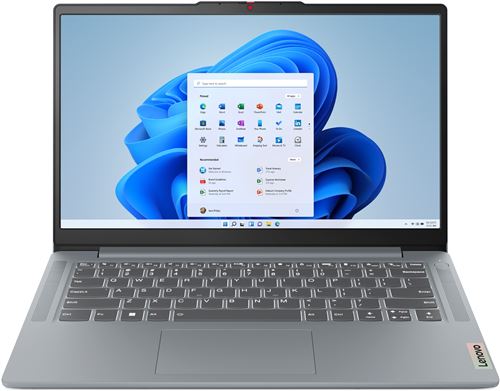 PC portable Lenovo IdeaPad Slim 3 14AMN8 14" FHD AMD Ryzen™ 5 16 Go RAM 512 Go SSD Gris arctique État correct Lenovo reconditionné disponible sur Fnac