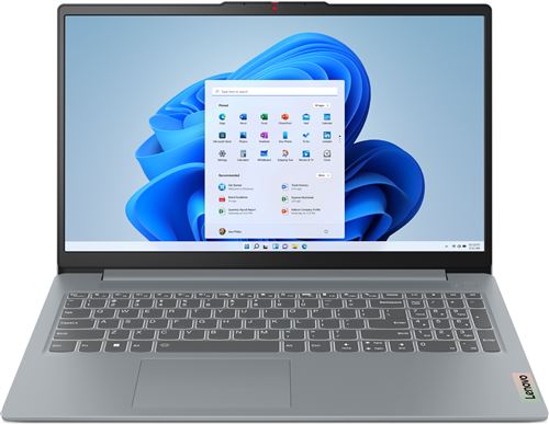 PC portable Lenovo IdeaPad Slim 3 15,6" Full HD AMD Athlon™ 8 Go RAM 128 Go SSD Gris arctique État correct Lenovo reconditionné disponible sur Fnac