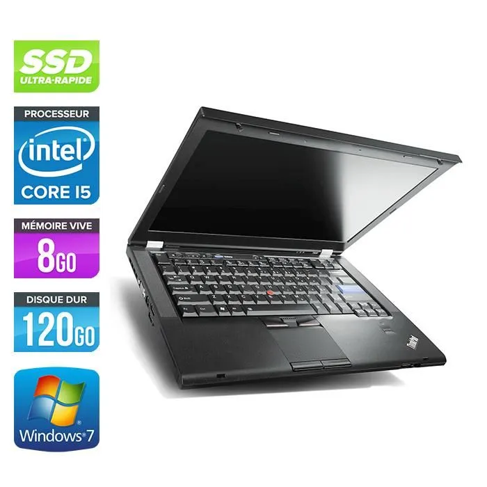 Acheter Pc portable Lenovo T420 -i5 -8Go - SSD 120Go - Windows 7 Pro Reconditionné - 199,00 € Pc portable Lenovo T420 -i5 -8Go - SSD 120Go - Windows 7 Pro Reconditionné Lenovo reconditionné disponible sur Cdiscount Seconde Vie