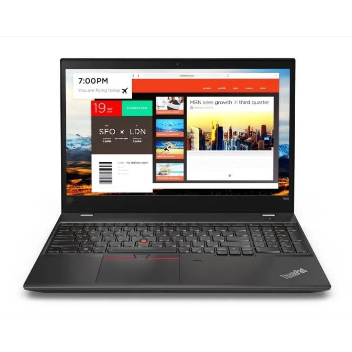 PC portable - LENOVO - ThinkPad T580 - 15 - Reconditionné - Etat correct Reconditionné - 369,00 € PC portable - LENOVO - ThinkPad T580 - 15 - Reconditionné - Etat correct Reconditionné Lenovo reconditionné disponible sur Cdiscount Seconde Vie