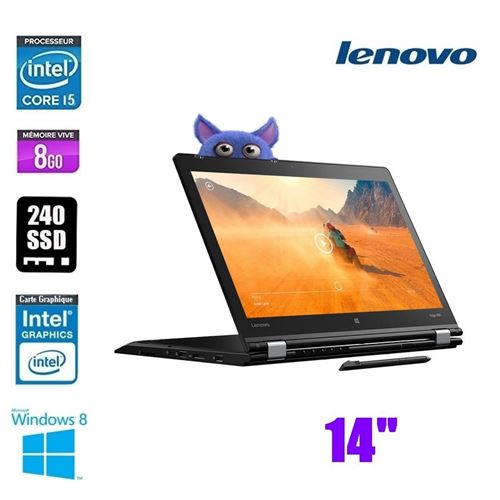 PC Portable lenovo thinkpad yoga 460 core i5 6300u 2.4ghz État correct N/A reconditionné disponible sur Fnac