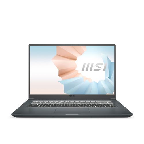PC Portable MSI Modern 15 A11MU-1005FR 15.6" Intel Core i7 16 Go RAM 512 Go SSD Gris État correct MSI reconditionné disponible sur Fnac