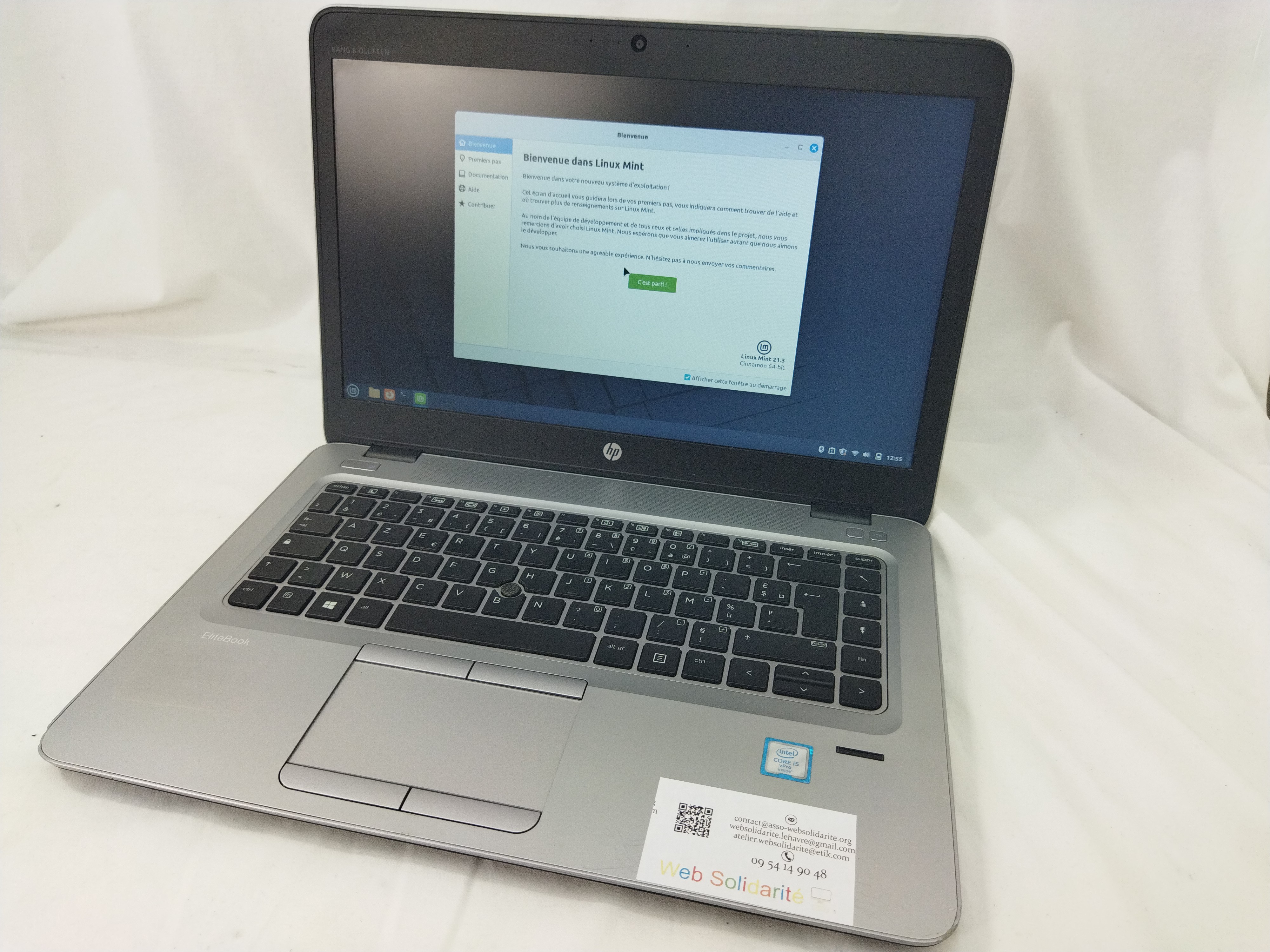 Voir photo 2 de Pc Portable reconditionné HP sous Open source Linux Mint Cinna mon en très bon état Pc Portable reconditionné HP sous Open source Linux Mint Cinna mon en très bon état Très bon état reconditionné photo 2