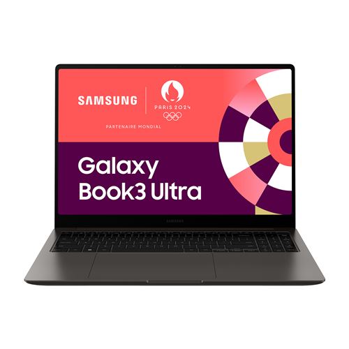 PC Portable Samsung Galaxy Book3 Ultra 16"" Intel Evo Core i9 32 Go RAM 1 To SSD Nvidia GeForce RTX 4070 Anthracite État correct Samsung reconditionné disponible sur Fnac