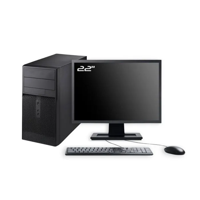 PC Tour Écran 22 I5 SSD 1To RAM 32Go W11 Pro WiFi Clavier Souris Open. Office 2025 - Tour dordinateur - Intel Core 3 Reconditionné - 468,50 € PC Tour Écran 22 I5 SSD 1To RAM 32Go W11 Pro WiFi Clavier Souris Open. Office 2025 - Tour dordinateur - Intel Core 3 Reconditionné reconditionné disponible sur Cdiscount Seconde Vie | Dero
