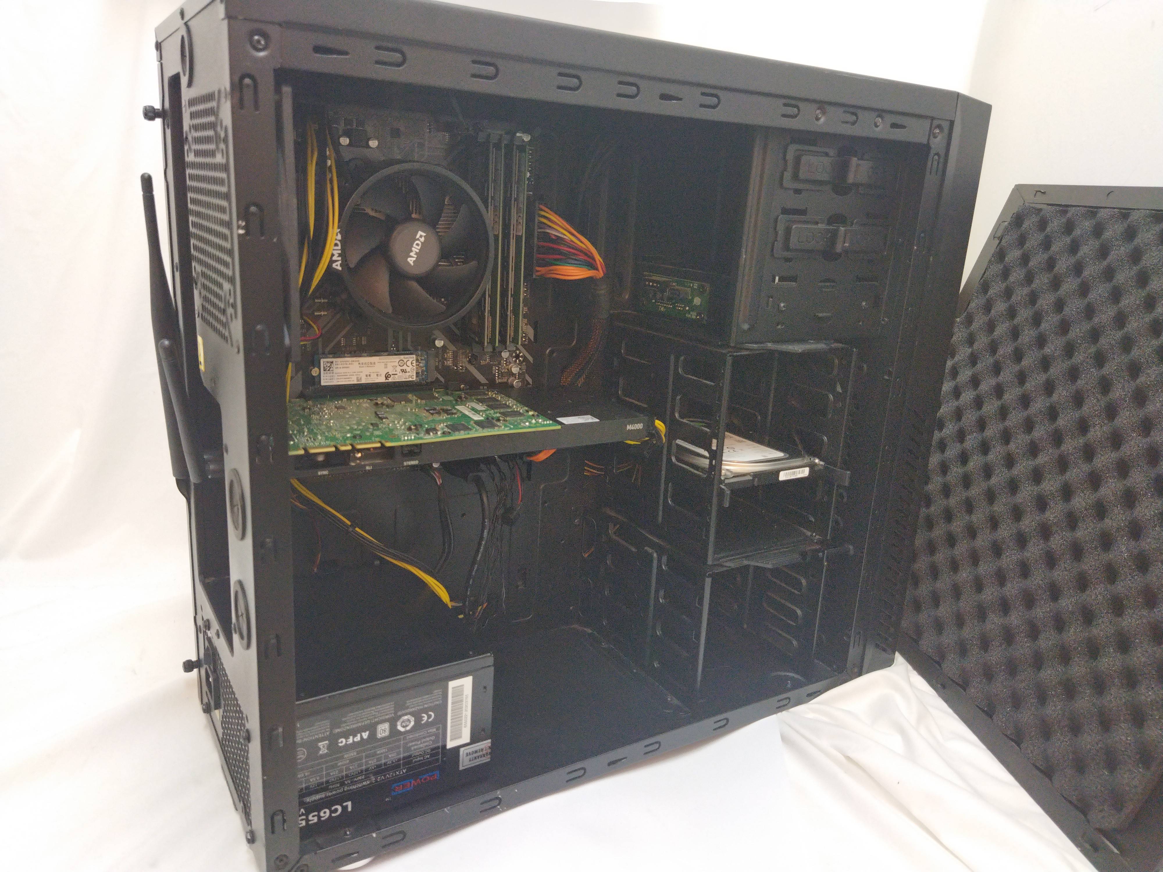 Voir photo 3 de PC Tour ordinateur de bureau multimédia -AMD RYZEN 5 avec 32 Go DDR4 reconditionné en très bon état PC Tour ordinateur de bureau multimédia -AMD RYZEN 5 avec 32 Go DDR4 reconditionné en très bon état Très bon état reconditionné photo 3