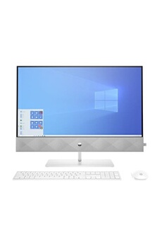PC Tout en Un Omen 27-d0041nf 27 FHD Intel Core i5-10400T 16Go RAM DDR4 1000Go HDD + 256Go SSD Win 10 Blanc Très bon état Hewlett-Packard reconditionné disponible sur Darty