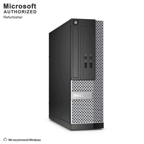 PC Unité centrale Dell OptiPlex 3020 SFF Desktop - Intel Core i5-4570 Turbo 3.6 GHz - RAM 16 Go - SSD 512 Go - DVD - USB WiFi - DP - VGA - Windows 10 Professionnel 64 Bits État correct N/A reconditionné disponible sur Fnac