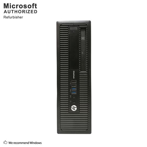 PC Unité centrale Hp EliteDesk 800 G1 SFF Desktop - Intel Core i5-4570 Turbo 3.6 GHz - RAM 16 Go - SSD 512 Go - DVD - USB WiFi - DP - VGA - Windows 10 Professionnel 64 Bits État correct N/A reconditionné disponible sur Fnac