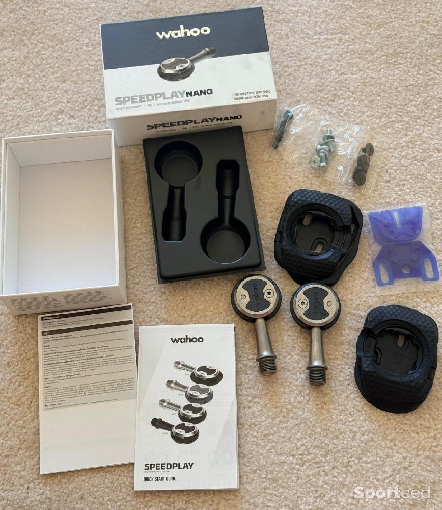 Pédales de vélo de route Wahoo Speedplay Nano Très bon état Wahoo Fitness (ou simplement Wahoo si le contexte est reconditionné disponible sur Sporteed
